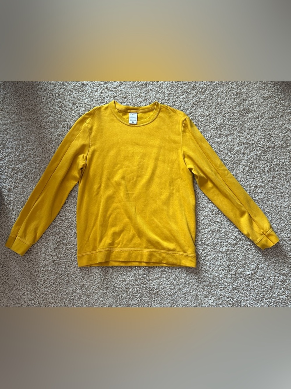 Nike Womens Small Yellow Long Sleeve/Sweatshirt